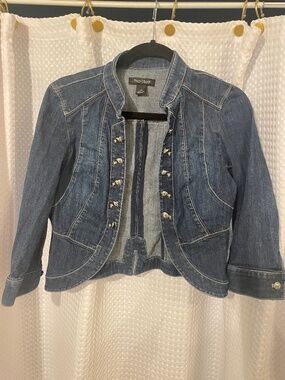 White House/ Black Market denim jacket